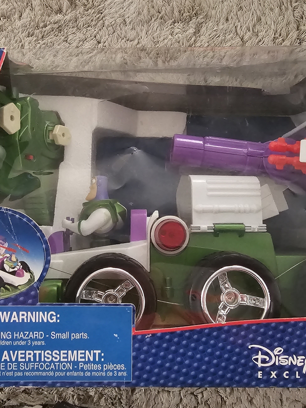 Disney Buzz Lightyear Green and Purple Space Rescue Truck